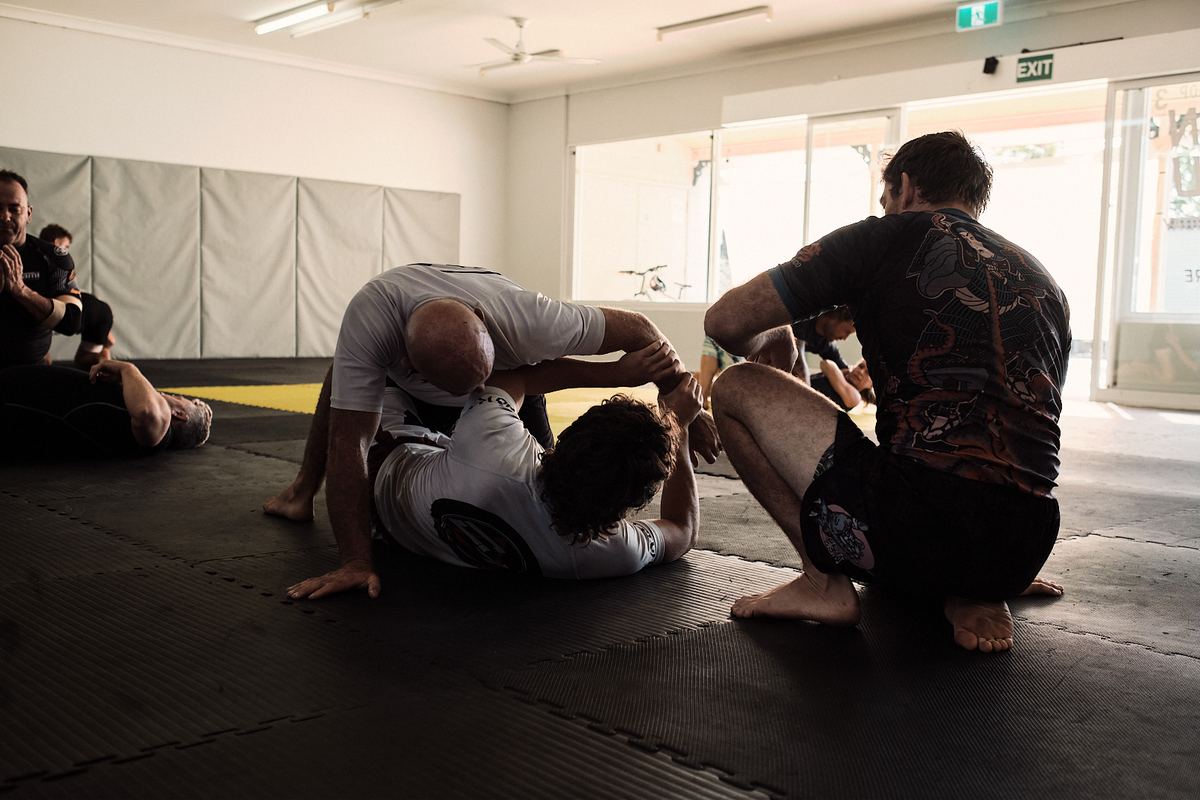BJJ class at C4 Nambucca